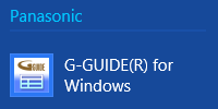 Av̈ꗗuG-GUIDE(R) for WindowsvNbN܂