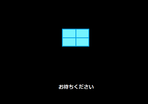 ʂWindows̃S\ꂽAʂ؂ւ܂ő҂܂