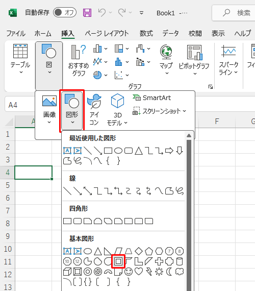 \ꂽꗗu}`vNbNāACӂ̐}`NbN܂